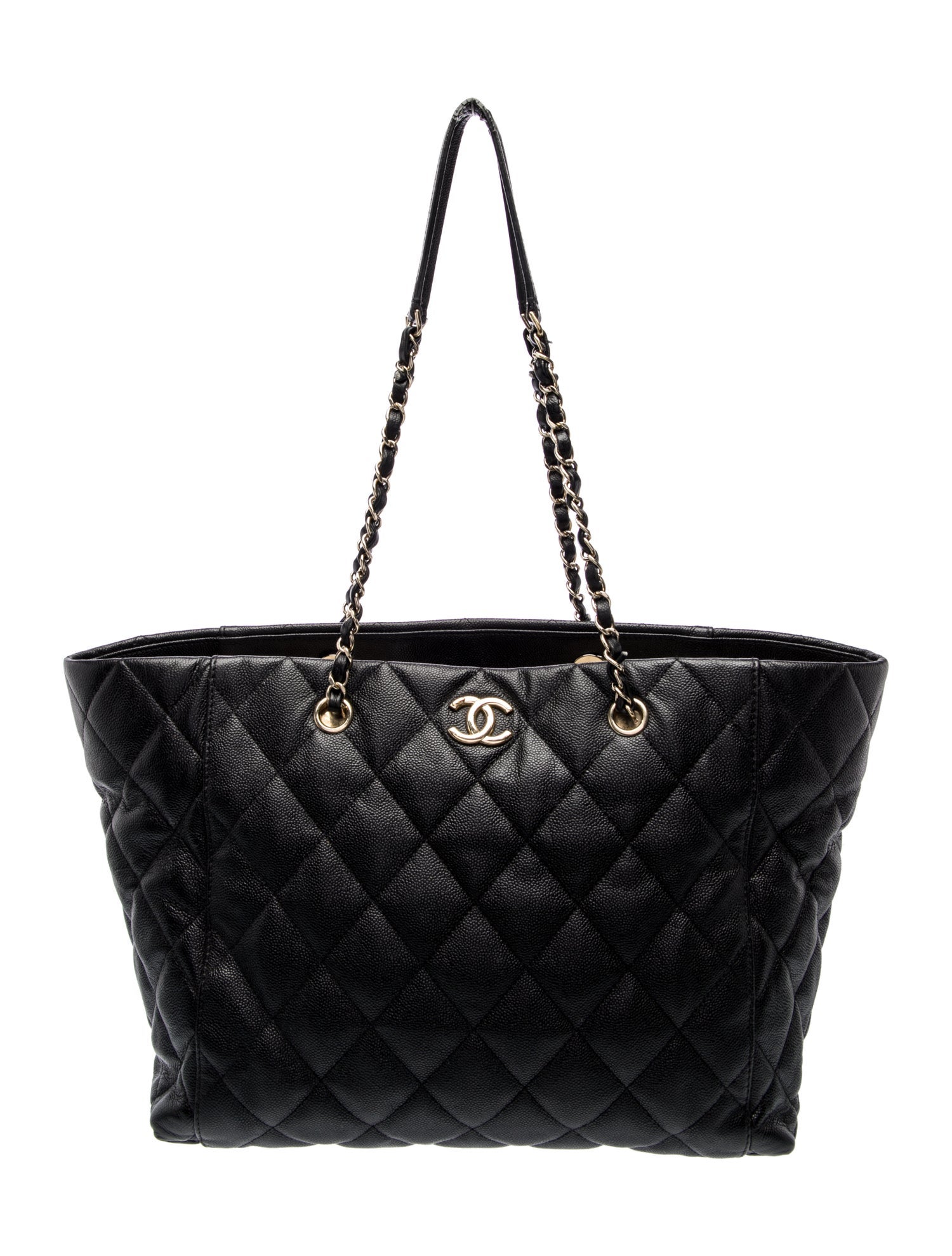 Chanel Black Quilted Large Shopping Bag product image