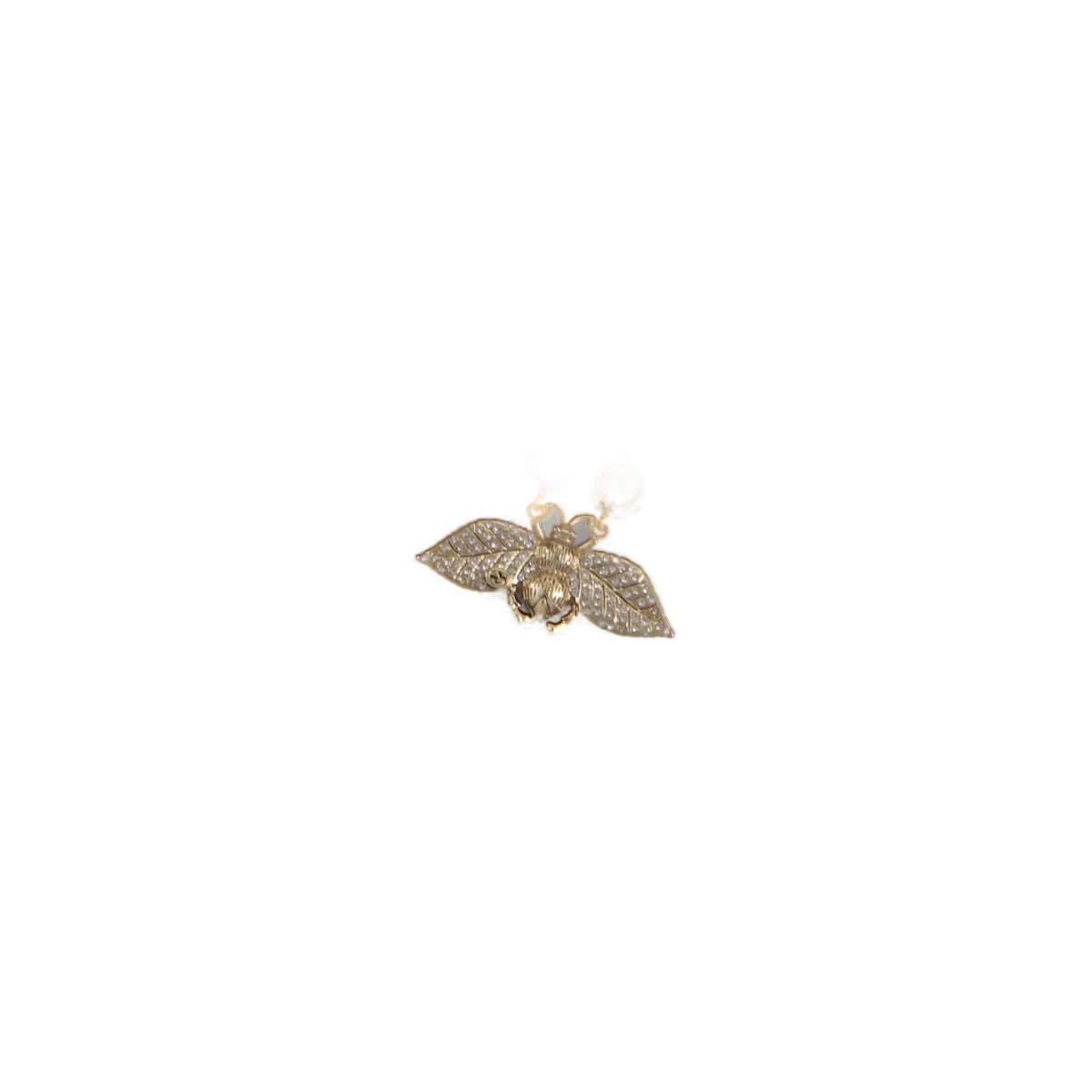 Gucci Multicolor Bead Pearl Insect Pendant Necklace product image