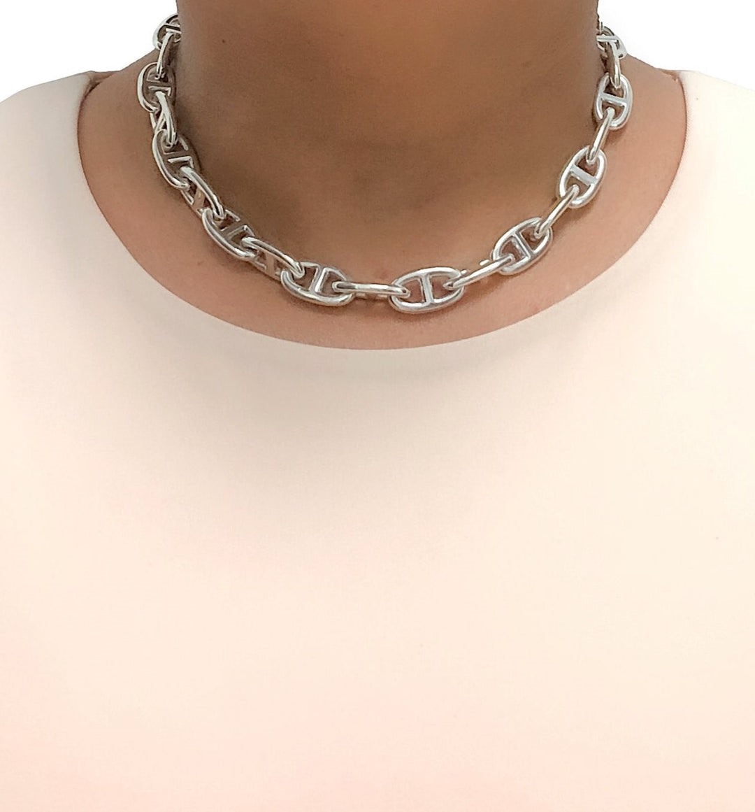 Hermès Chaine d'Ancre Silver Necklace product image