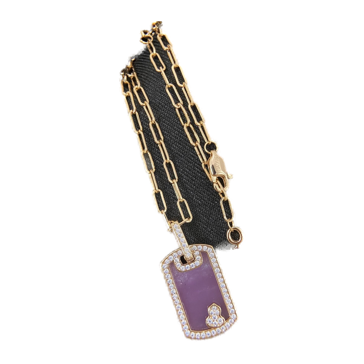 Louis Vuitton Empreinte Pink Mother-of-Pearl Padlock Pendant Necklace product image