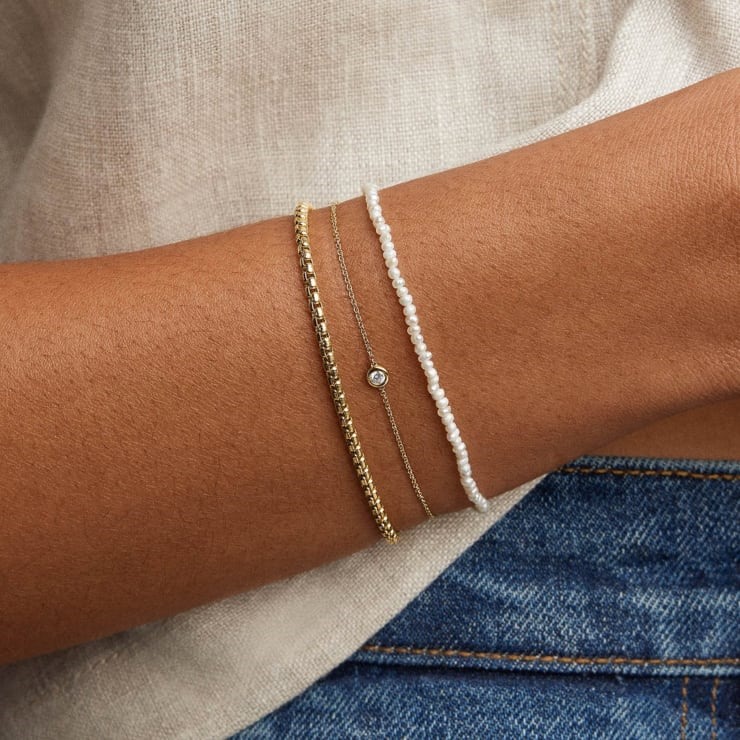 Mejuri Stainless Steel Capsule Bracelet product image